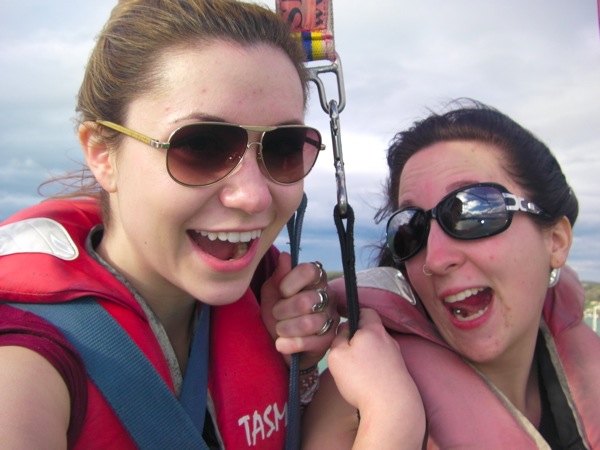 Parasailing, Bay of Islands